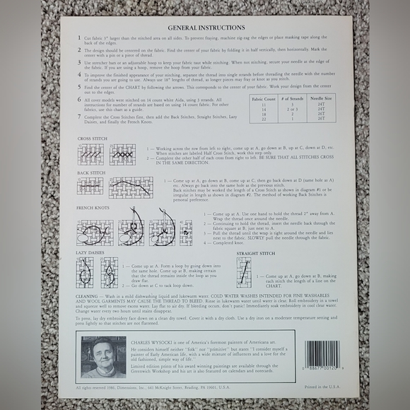 ▪︎Cross Stitch Pattern Booklet - Picture 2 of 4